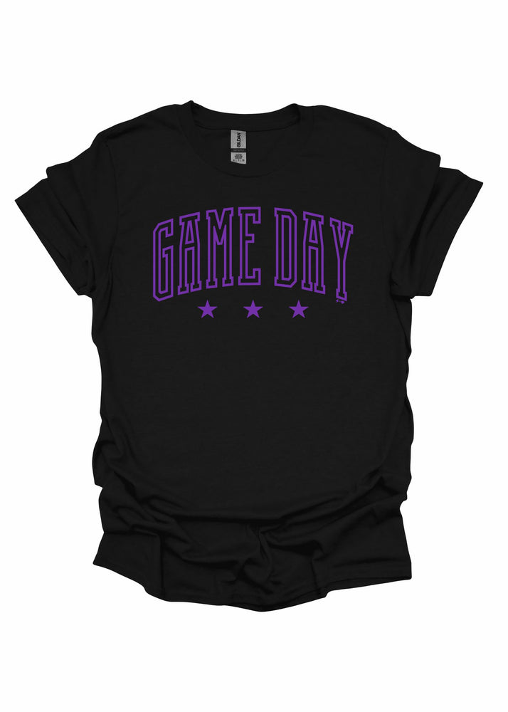 Purple Game Day Tee- Black Friday Sale- (BF1008)