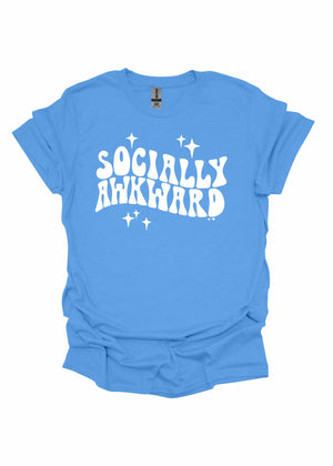 Socially Awkward Graphic Tee- Black Friday Sale- (BF1011)