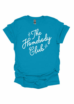 
            
                Load image into Gallery viewer, Homebody Club Graphic Tee- Black Friday Sale- (BF1014)
            
        