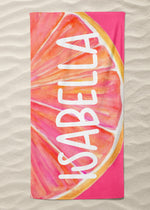 Pink Fruit Custom Beach Towel (BTOWEL1126)