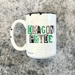 Distressed Team Pride Custom Spirit Distressed 15oz Mug (DM1031)
