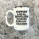 Hustlers and Makers Custom Boutique Distressed 15oz Mug (DM1041)
