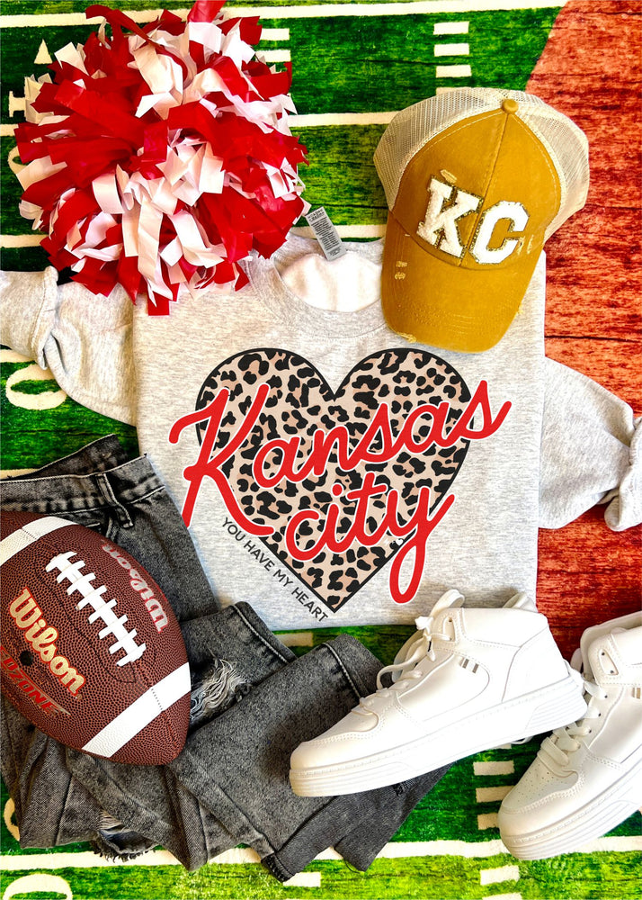 KC You Have My Heart Sweatshirt (KCFB1005-DTG-SS)