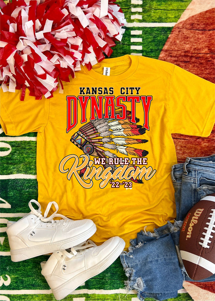 KC Dynasty GOLD TEE (KCFB1067-DTF-GOLDTEE)