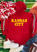 Arcade Kansas City Stripe Sleeve Hoodie (KCFB1069-DTF-H)