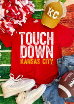 Distressed Touchdown Kansas City Tee (KCFB1072-DTF-TEE)