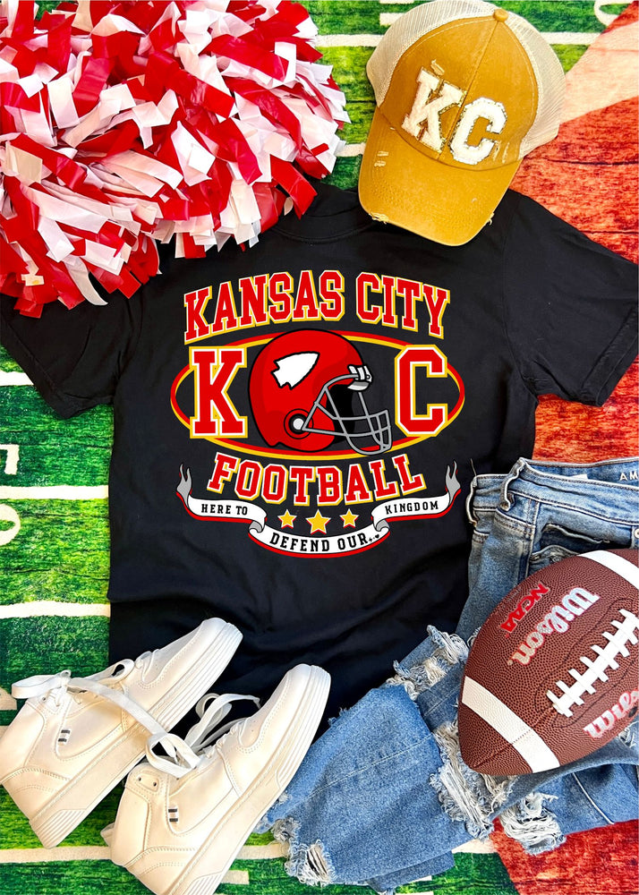 KC Has My Heart T-Shirt | Kansas City Shirts XS / Heather Bubble Gum