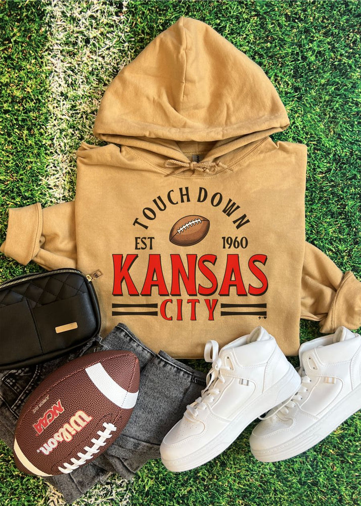 Arched Kansas City Hoodie- (KCFB1089-DTF-H)
