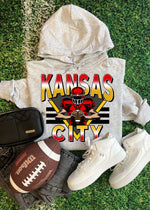 Ombre Kansas City Hoodie- (KCFB1094-DTG-H)