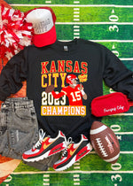 Football Champions Kansas City Sweatshirt (KCFB1224-DTF-SS)