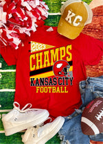 Pennant Champions Kansas City NO LEO Tee Shirt (KCFB1225-DTF-TEE)