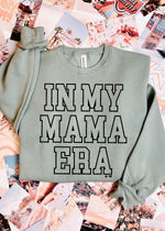 In my Mama Era Bella Canvas Seafoam Sweatshirt (MAMA1018-DTG-SS-SEA)
