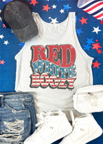 Red White and Boozy Graphic Tank (USA1017-DTG-TANK)