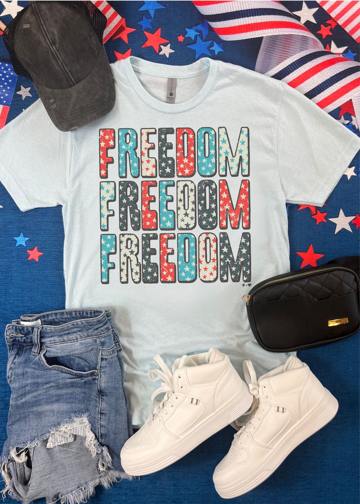 Freedom Stars Graphic Tee (USA1030-DTG-TEE)