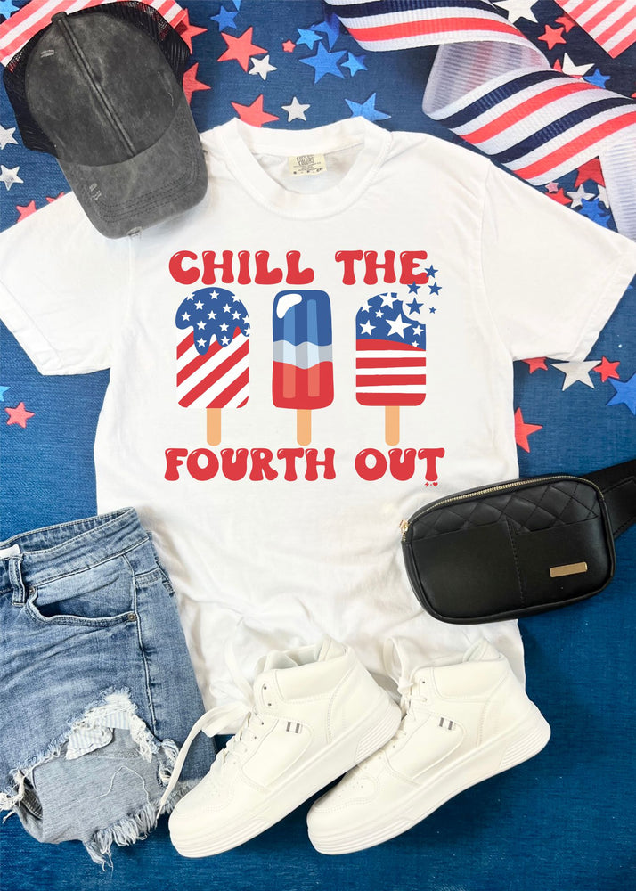 Chill the Fourth Out Graphic Tee (USA1035-DTG-TEE)
