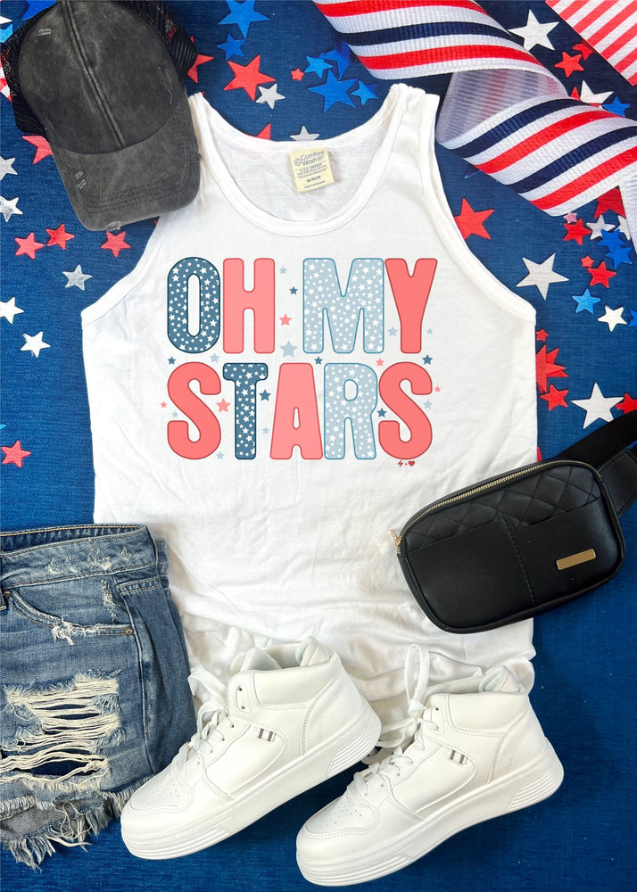 Oh my Stars Graphic Tank (USA1036-DTG-TANK)