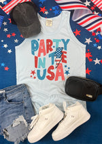 Party in the USA Graphic Tank (USA1044-DTG-TANK)