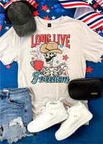 Long Live Freedom Graphic Tee (USA1056-DTG-TEE)