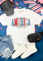 America the Free Graphic Tee (USA1064-DTG-TEE)