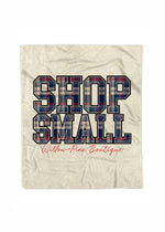 Custom Boutique Plaid Shop Small Blanket (SMB1003)