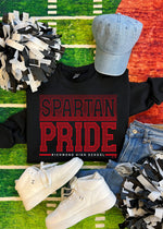 Halftone Team Pride Custom Spirit Sweatshirt (SPIRIT1083-DTF-SS)