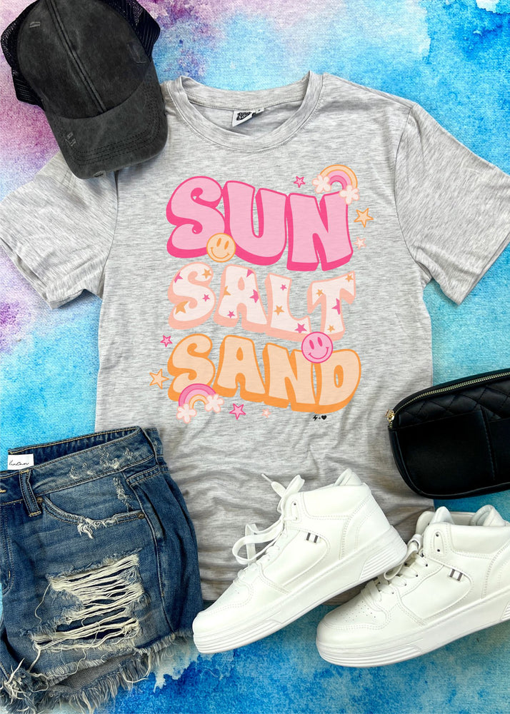 Cute Sun Salt Sand Tee (SUMMER1028-SUB-TEE)