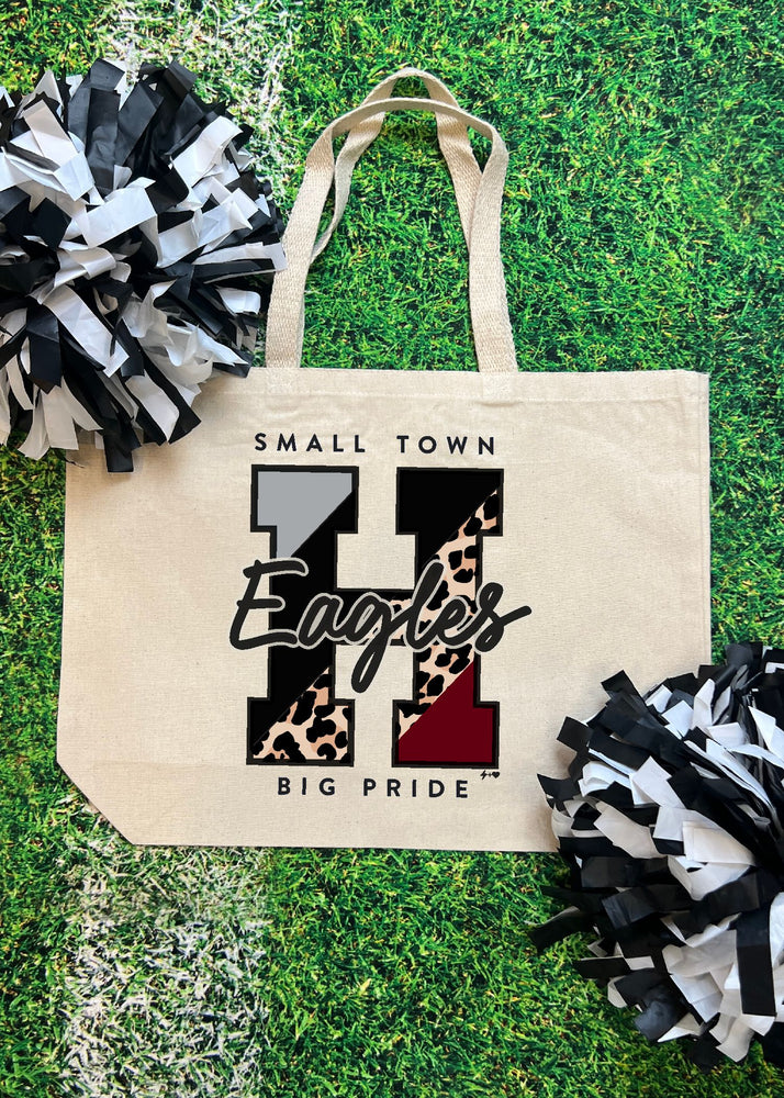 Small Town Big Pride Custom Spirit Tote Bag (TOTE1003)