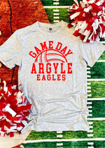Arched Game Day Volleyball Custom Tee (VBALL1011-SUB-TEE)