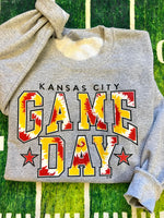 Kansas City Tie Dye Game Day Sweatshirt (KCFB1038-DTF-SS)