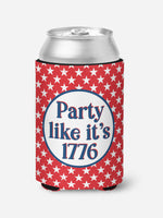 Party Like its 1776 Can Insulator (CC1084)