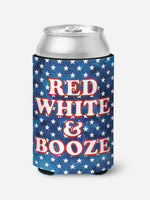 Red White and Booze Can Insulator (CC1086)