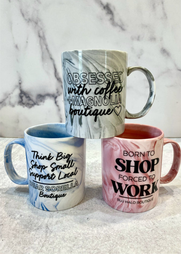 Custom Boutique Marble Mugs - July 3rd Daily Deal