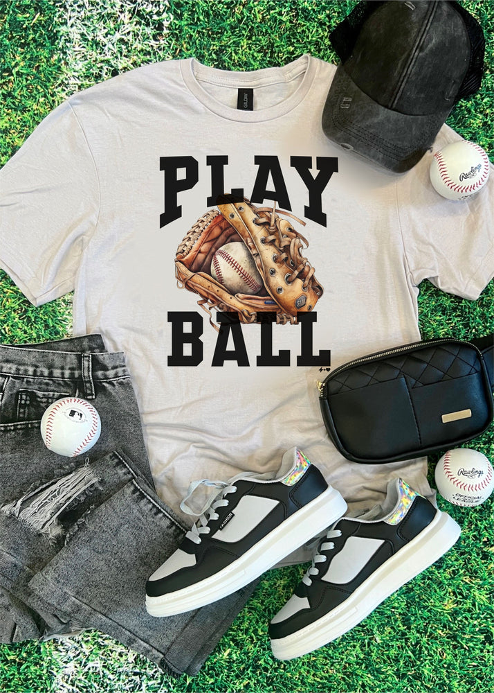 Play Ball Baseball Tee (BASEBALL1005-DTG-TEE)