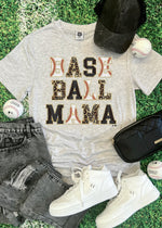 Faux Patch Baseball Mama Tee (BASEBALL1008-SUB-TEE)