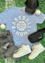 Distressed Baseball Mom Tee (BASEBALL2009-SP-TEE)