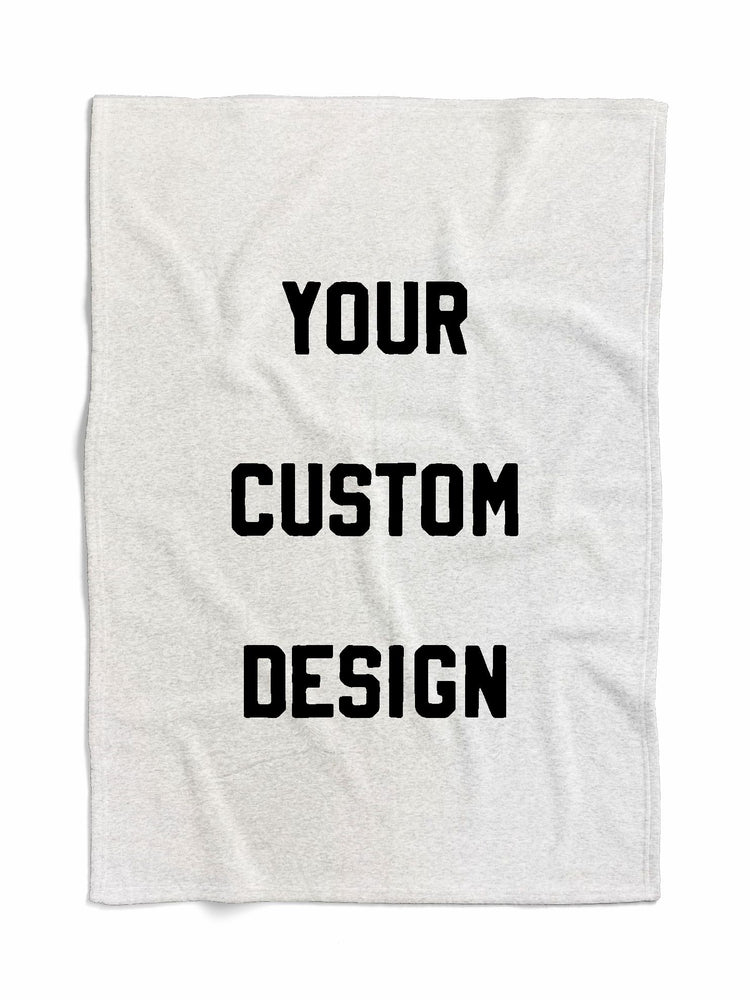 Your Custom Design Sweatshirt Blanket (BLANKET1001)