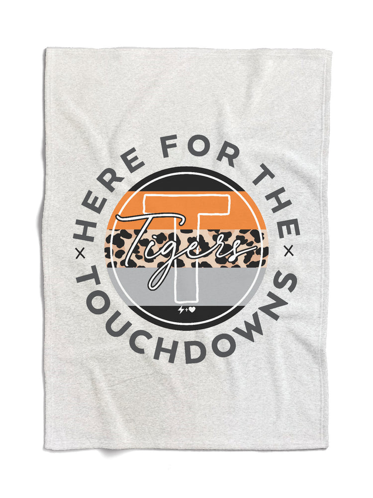 
            
                Load image into Gallery viewer, Here for the Touchdowns Custom Sweatshirt Blanket (BLANKET1031)
            
        