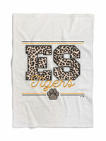 Leopard Block Team Custom Sweatshirt Blanket (BLANKET1048)