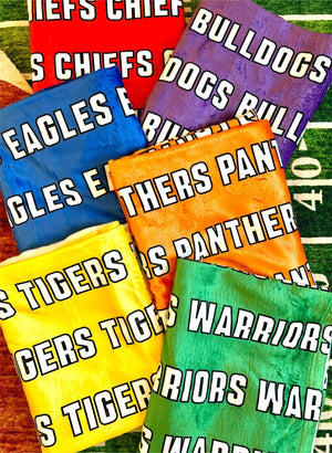 Custom Solid Color Game Day Minky Blanket (GOLD)