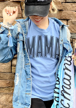 
            
                Load image into Gallery viewer, Varsity Mama Tee
            
        