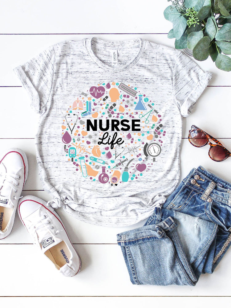 Nurse Life Tee Shirt (CAREER1008)