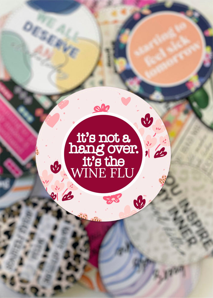 Wine Flue Drink Coaster (COASTER1024)