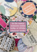 Smiles or Drinks Drink Coaster (COASTER1038)