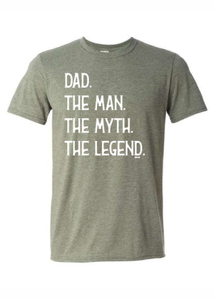 
            
                Load image into Gallery viewer, The Man The Myth The Legend Father&amp;#39;s Day Tee (DAD2001-TEE)
            
        