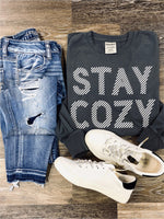 Stay Cozy Solid Tee (XMAS1033-SPT-LST)