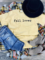 Fall Lover Solid Tee (FALL2004)