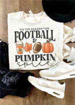Football and Pumpkin Spice Sweatshirt (FALL1021-DTG-SS)
