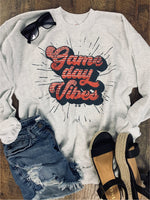 Game Day Vibes Spirit Sweatshirt (SPIRIT1025-DTG-SS)