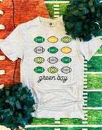 All the Green Bay TDs  (GB1001-SUB-TEE)