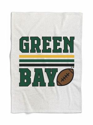 All the Green Bay TDs Sweatshirt Blanket (BLANKET-GB1005)
